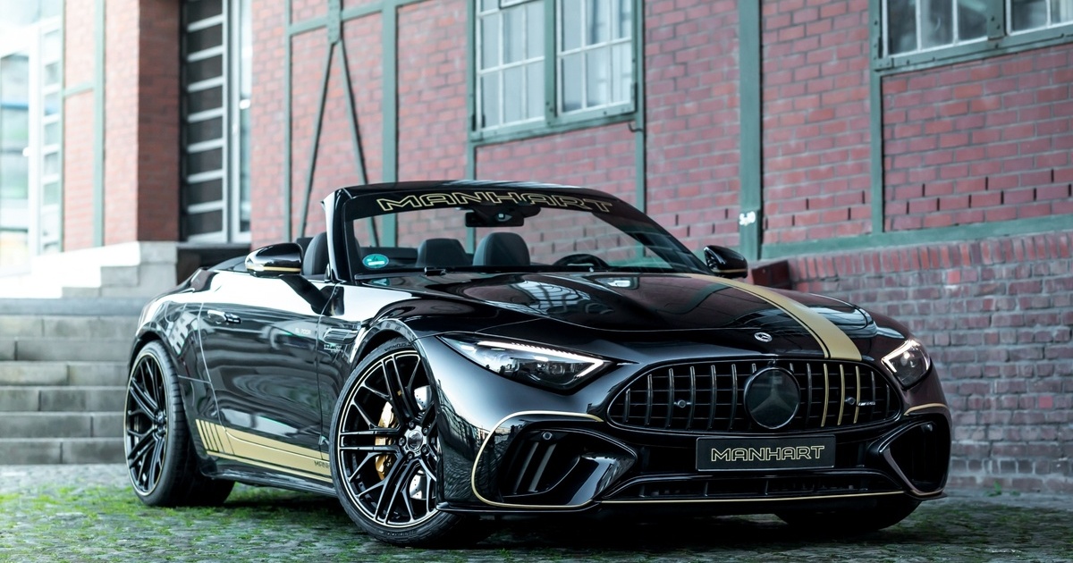 Bản độ Mercedes-AMG SL 63 Manhart Mạnh 707 Mã Lực